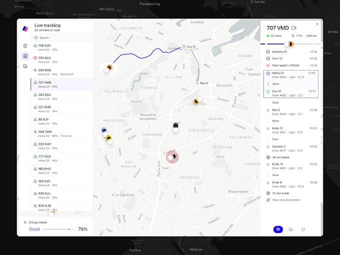 Gig Preview - Build ev fleet management app, ev charging back office, ev charging payment app