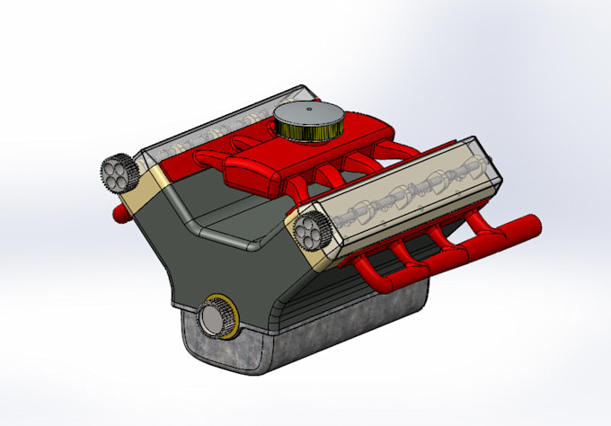 Gig Preview - Do any machine design for manufacturing on solid work