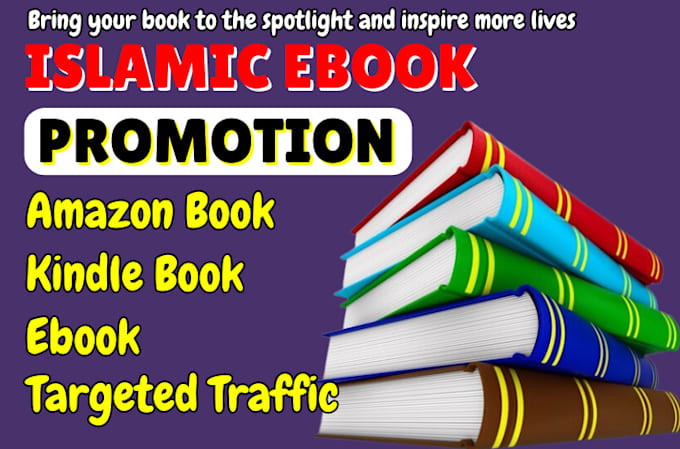 Gig Preview - Do islamic ebook promotion quran stories ebook cover ebook marketing