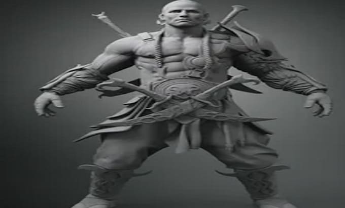 Gig Preview - Do 3d model realistic game character  photorealistic 3d stylized game character