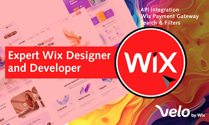 Gig Preview - Create wix ecommerce edit wix update wix velo wix website design wix studio code