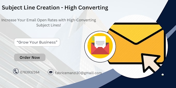 Gig Preview - Write high converting email subject lines