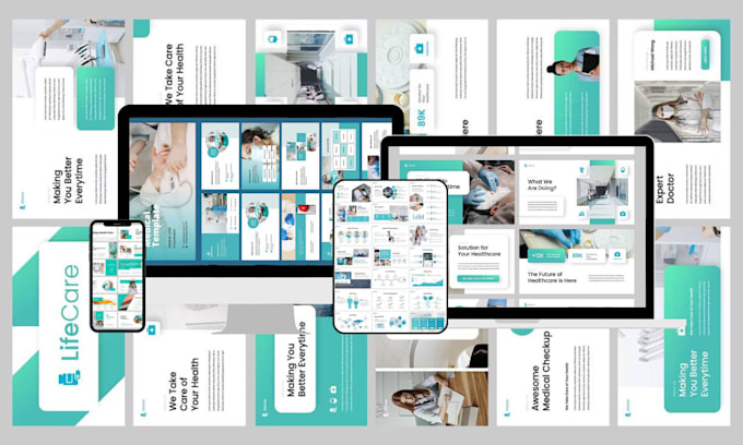 Gig Preview - Medical powerpoint presentation design for healthcare professionals