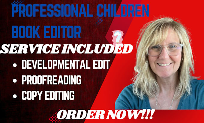 Gig Preview - Be your children ebook editor proofread   for your kids