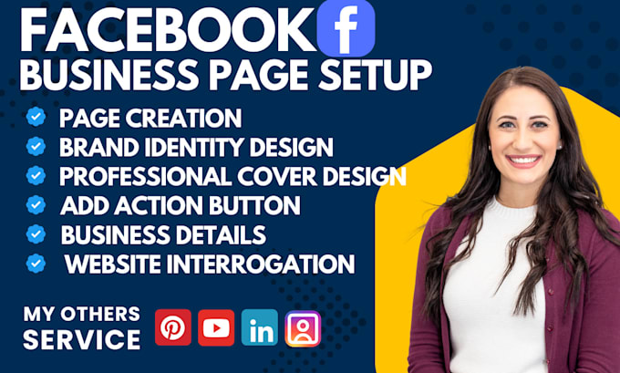 Bestseller - do a facebook business page creation and setup for you