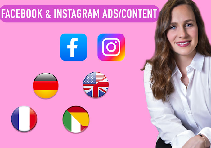 Gig Preview - Translate instagram, facebook content to spanish, german, french, english