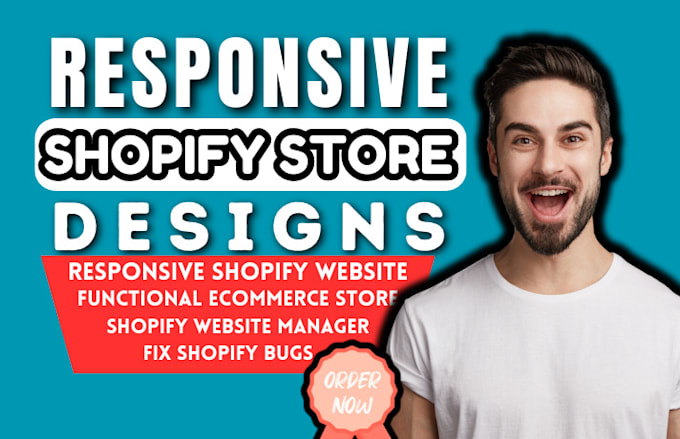 Gig Preview - Build shopify website design, shopify dropshipping store, christmas sales store