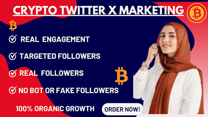 Gig Preview - Do crypto twitter marketing telegram promotion for super fast growth