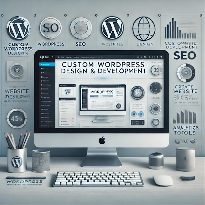 Gig Preview - Build wordpress website development redesign  expert