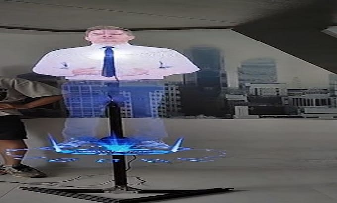 Bestseller - do 3d hologram animation, hologram fan video, fooh cgi animation, cgi animation