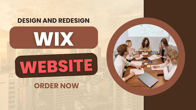 Gig Preview - Build wix website and redesign a business wix website, tiktok shop