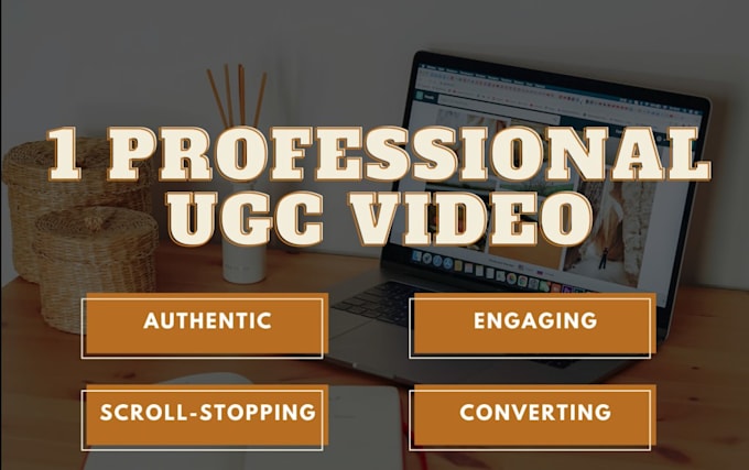 Gig Preview - Create authentic ugc tiktok video ads spokesperson for your brand