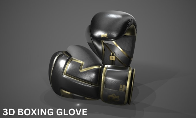 Gig Preview - Create 3d glove model, soccer glove, racing, boxing glove, 3d socks and render