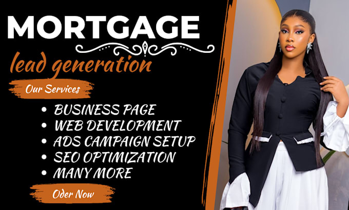 Gig Preview - Mortgage leads mortgage lead generation mortgage website mortgage leads