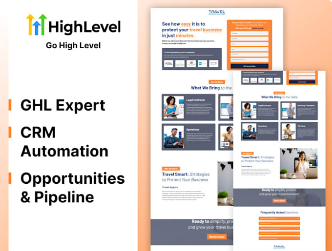 Bestseller - gohighlevel email marketing, ghl website system io sales funnel automation