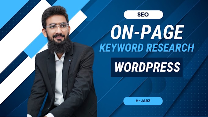 Gig Preview - Do on page SEO optimization of your wordpress site