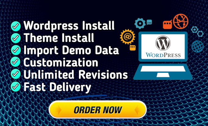 Bestseller - install wordpress and customize your theme