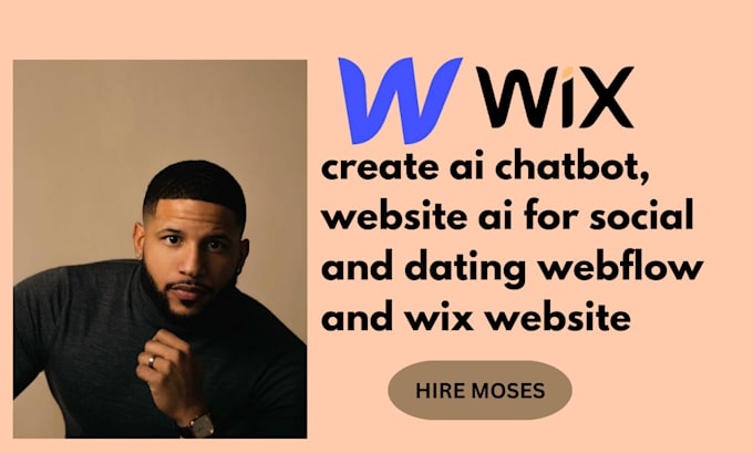 Gig Preview - Create ai chatbot, website ai for social and dating webflow and wix website