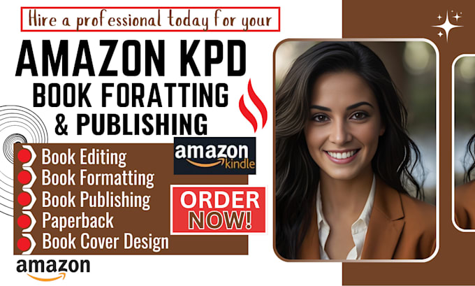 Gig Preview - Do amazon kindle book formatting and amazon kdp book publishing