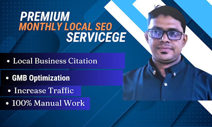 Gig Preview - Do premium monthly local SEO service to boost your ranking