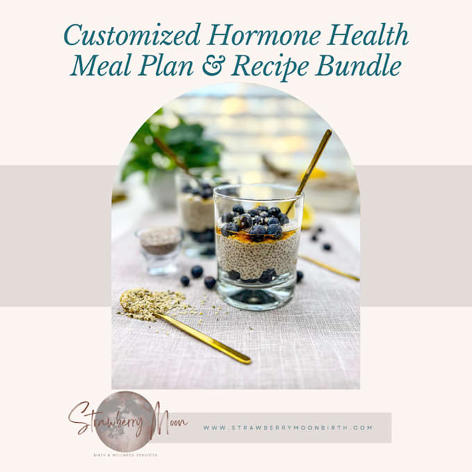 Gig Preview - Create a customized meal plan that supports your hormone health