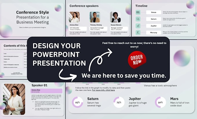 Gig Preview - Design a stunning powerpoint presentation