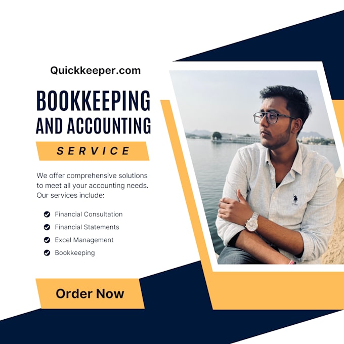 Gig Preview - Bookkeeping services arrange your financial report and i will reconcile bank