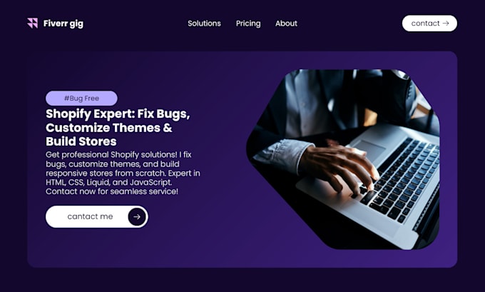 Gig Preview - Be your shopify expert developer for bug fixes