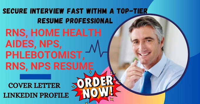 Bestseller - write rns, nps, home health aides, pts, phlebotomist, ptas, pas, and ots resume