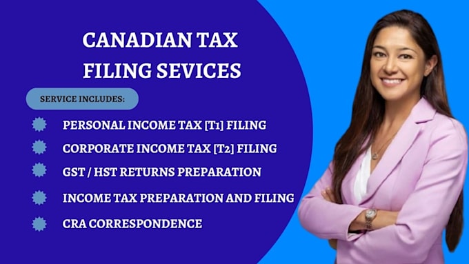 Bestseller - prepare canadian business t2 and corporate t1 tax returns gst hst, payroll, cra