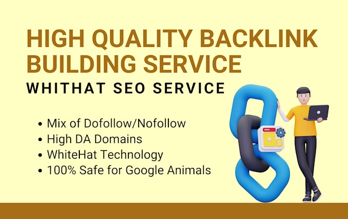 Bestseller - do link building with high domain authority SEO backlinks for google ranking 24h