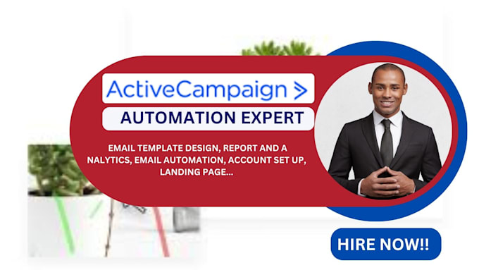 Gig Preview - Create activecampaign email marketing automation