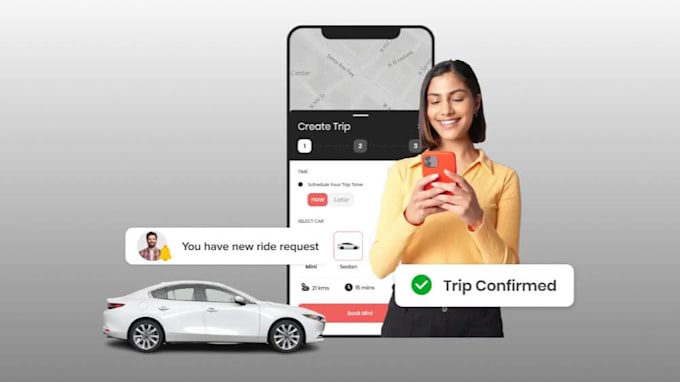 Bestseller - design and develop taxi booking app like uber clone, doctor appointment app