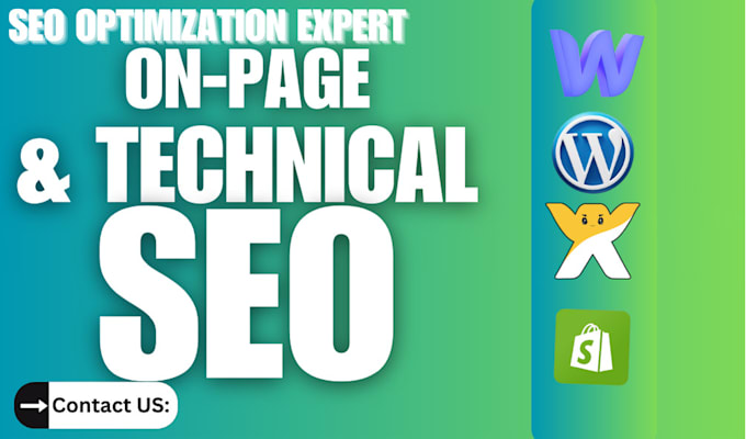 Gig Preview - Provide website onpage SEO and technical optimization of wordpress shopify wix