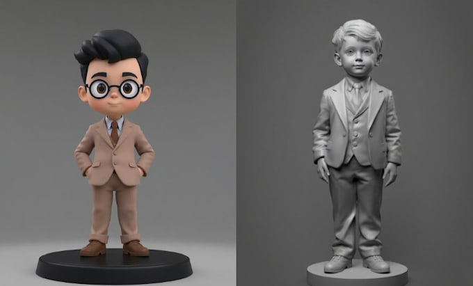 Bestseller - do 3d toy design, figurine, 3d action figure, 3d model for 3d printing, blender