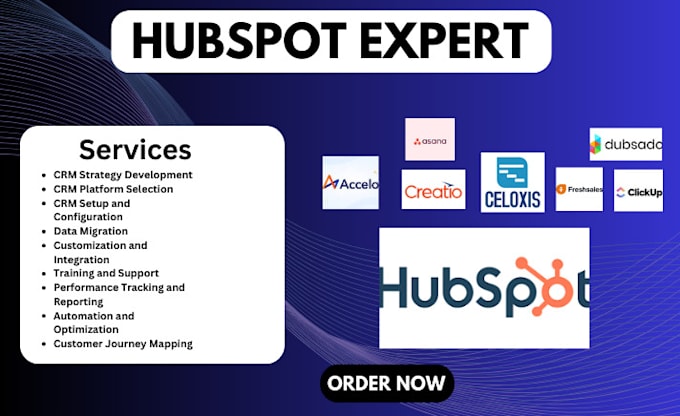 Gig Preview - Be your hubspot expert, specialist, hubspot automation, hubspot landing page