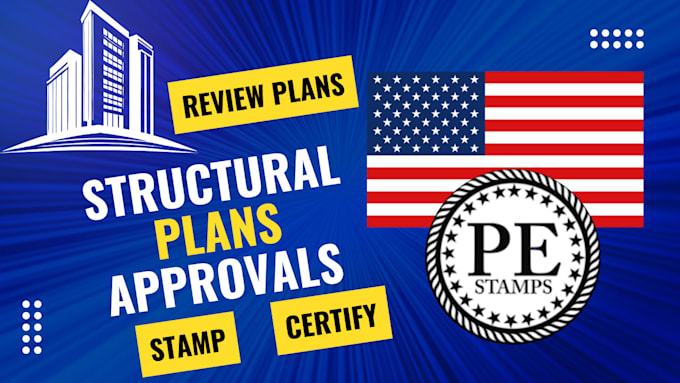 Gig Preview - Review stamp as licensed civil and structural engineer in florida and arizona