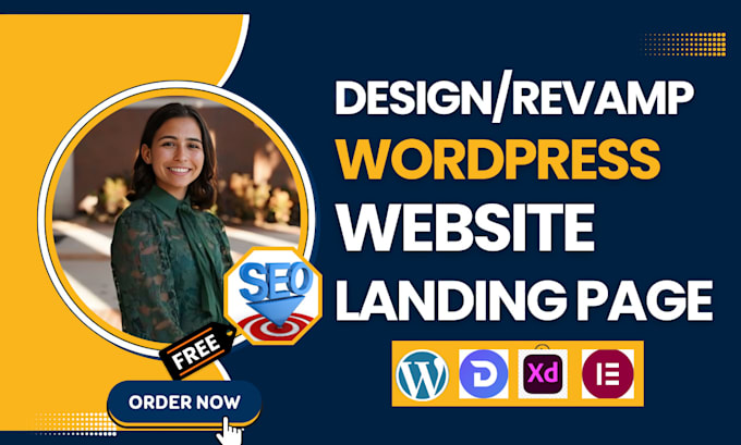 Bestseller - design or revamp your wordpress elementor landing and wordpress website design