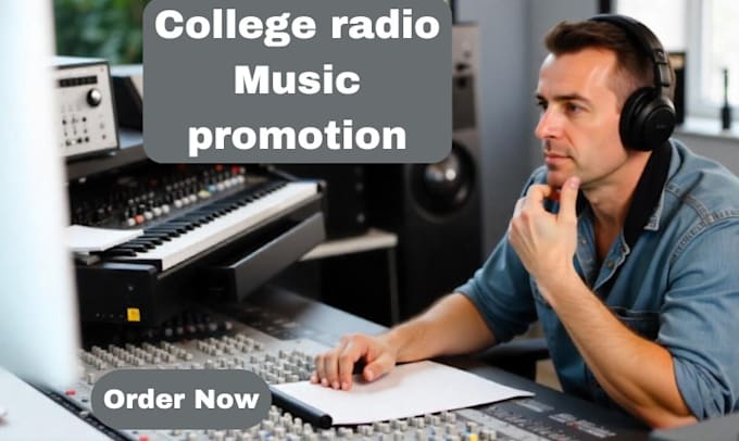 Gig Preview - Send and promote your song to over 5000 active college radio stations in USA UK