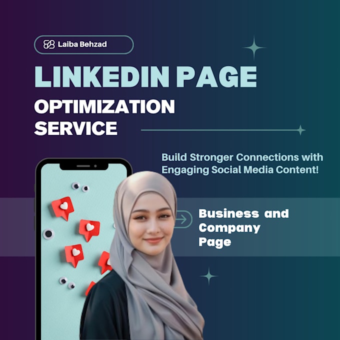 Gig Preview - Create linkedin business or company page for growth