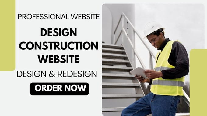 Gig Preview - Design construction roofing hvac plumbing handyman remodeling websites redesign