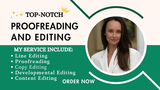 Gig Preview - Do proofreading and editing for online course content, ebook writing, formatting