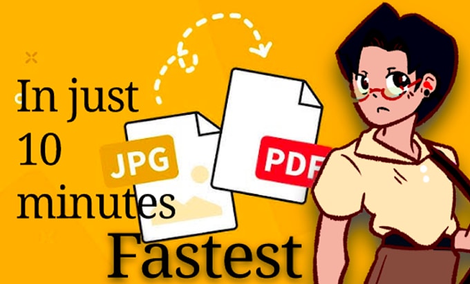 Bestseller - convert jpg to PDF in less than 10 minutes