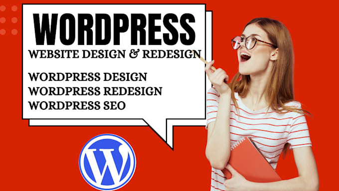 Gig Preview - Design, redesign, or fix a wordpress website, wix website