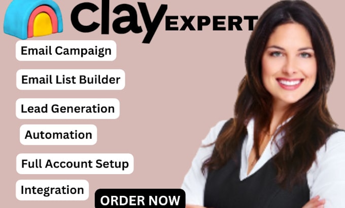 Gig Preview - Claycom email marketing expert and lead generation expert