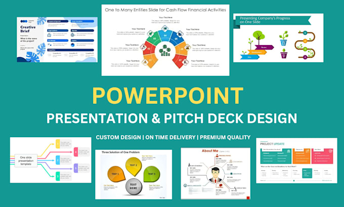 Gig Preview - Design powerpoint presentation ppt design google slide and investor pitch deck