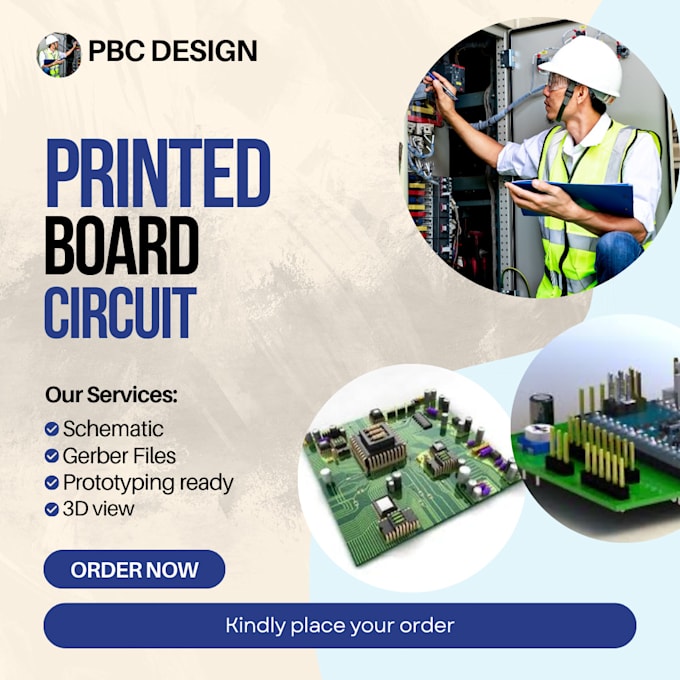 Gig Preview - Build a professional printed circuit board for your industry