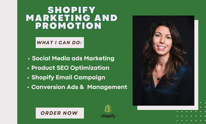 Gig Preview - Increase shopify sales shopify store marketing facebook ads to boost sales