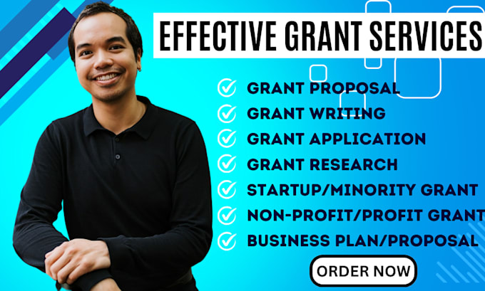 Bestseller - do grant proposal grant writing application research business plan nonprofit