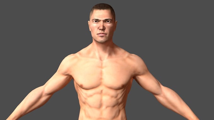 Gig Preview - Create realistic 3d character, 3d character modeling, 3d model for animation